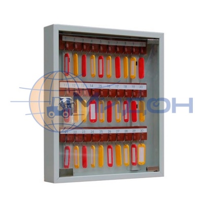 Ключница (шкаф для ключей) КЛ-30С ( 30 брелков )