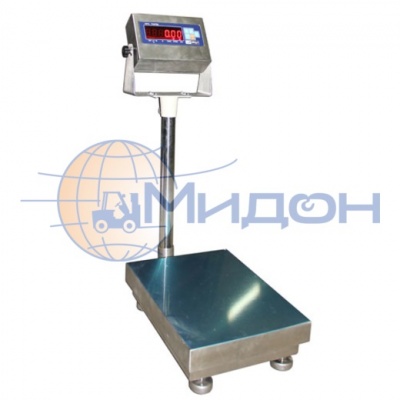 Весы товарные платформенные МИДЛ МП 60 ВДА Ф-2(10/20; 400х500) «Батискаф X12С», влагозащищенные