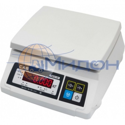Весы порционные CAS SW-II-30, с АКБ