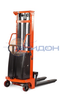 Штабелер ручной с электрическим подъёмом вил 10/16, 1 т 1,6 м (CTD)