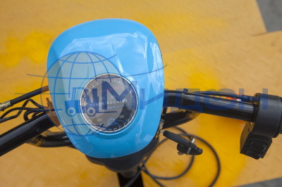 Платформенная тележка электрическая RUTRIKE ПЛИТА ЛИФТЕР 1800 с гидроподъёмником