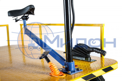 Платформенная тележка электрическая RUTRIKE СКЛАД 1500 New