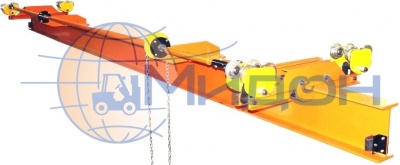 Кран-балка подвесная ручная 3,2 т, L= 4,8 м, пролёт= 4,2 м, с талью  Н= 9 м (t -20...+40С)