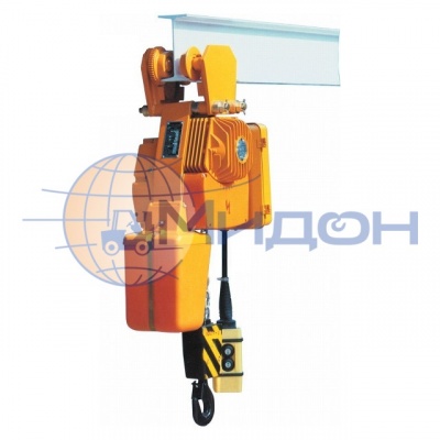 Таль электрическая цепная передвижная ВВ064М холостая тележка (Болгария) 2000кг 12 м скорость подъёма 4.0/0.8 м/мин