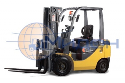 Погрузчик вилочный Дизельный Goodsense FD15G-W1 (1,5т 3м) Двигатель Isuzu C240, мачта FFV 3.0, вилы 920 мм