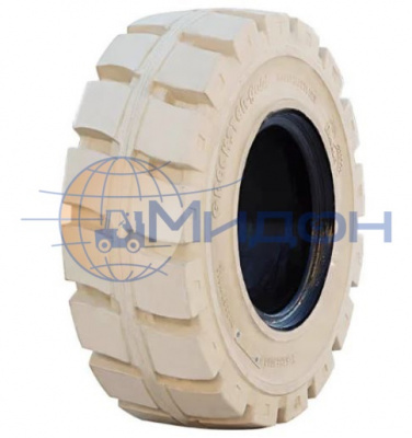 Шина цельнолитая 23х10-12 Greckster Gold немаркая с замком