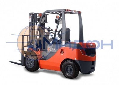Погрузчик вилочный Дизельный Goodsense FD35G-X12 (3,5т 3м) Двигатель Xinchai C490BPG, мачта FV 3.0, вилы 1070 мм