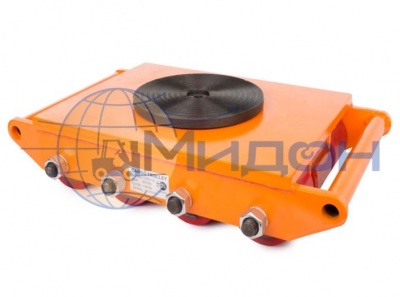 Роликовая платформа (подводная опора) поворотная CRA-12 г/п 18тн