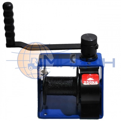 Лебедка ручная барабанная Euro-Lift VS1000 (1000кг, без каната) червячная