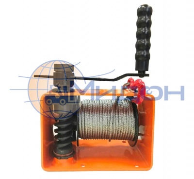 Лебедка ручная барабанная ЛРЧ 250 (VS) 0,25 т 20м (червячная)