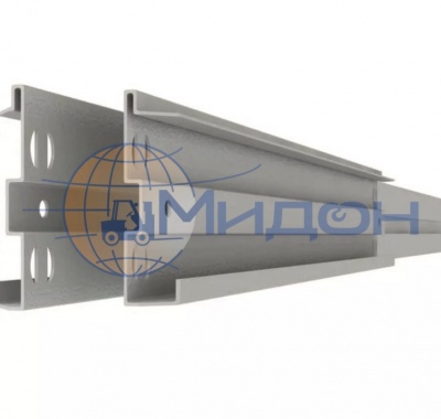 Балка стеллажа полочного МС-Т 60 ( 600 мм ) (до 300кг - на полку)