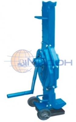 Домкрат реечный SJ10-W (10т) с колесом