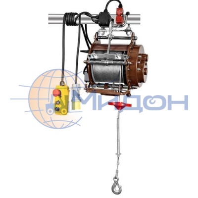 Таль электрическая стационарная YT-JZF-120 подвесная