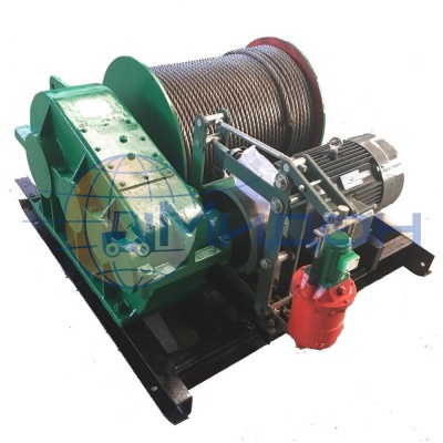 Лебедка электрическая Euro-Lift JK-1 (1т, 100 м, с канатом)