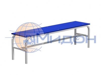 Скамья гардеробная 1000мм ЛДСП синий
