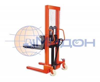 Штабелер ручной гидравлический CTY-EH 1т 1,6м раздвижные вилы 320-870мм