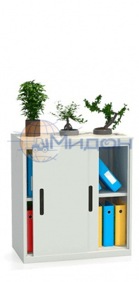 Шкаф архивный (полочный) АLS 8896 с раздвижными дверями-купе