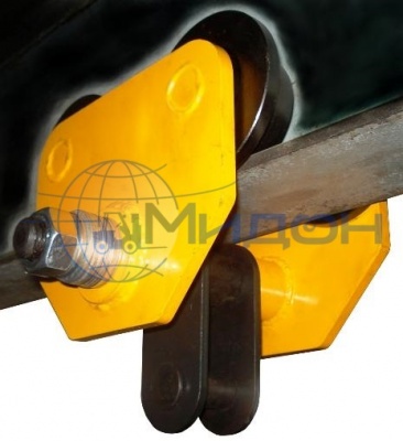 Кошка (механизм передвижения) тали ручной (тип А) Россия 1 т, без пирвода (холостая)