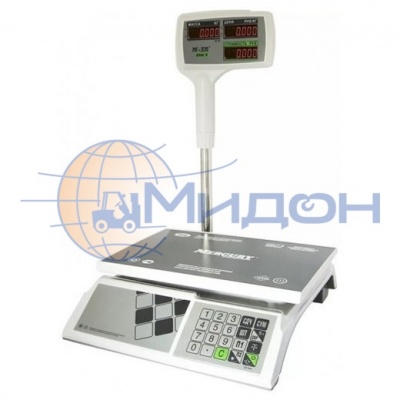 Весы торговые M-ER 326ACPX-15.2 LCD «Slim X»