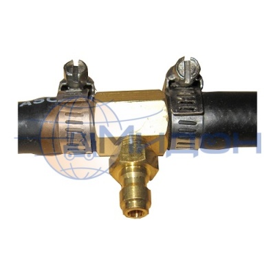 Адаптер Т-образный, для тестирования и промывки топливных систем Trommelberg (Германия) A101003-F