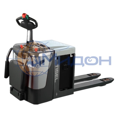 Тележка самоходная (транспортировщик паллет) ET25FP Li-Ion TISEL Technics (Германия) 2500 кг, с АКБ Li-Ion и ЗУ, кабина оператора