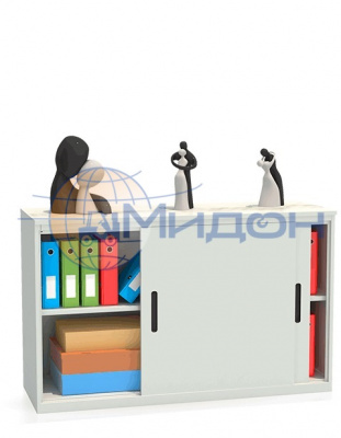 Шкаф архивный (полочный) АLS 8815 с раздвижными дверями-купе