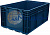 Контейнер пластиковый 6429 R-KLT синий сплошной 594 х 396 х 280