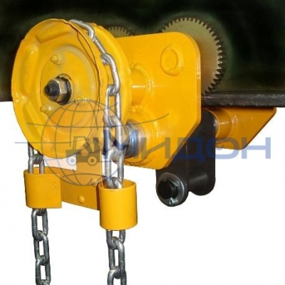 Кошка (механизм передвижения) тали ручной (тип Б) Россия 1 т, 3 м с приводом