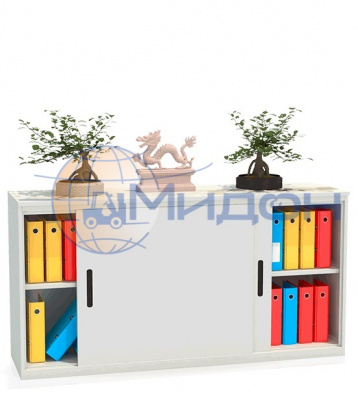 Шкаф архивный (полочный) АLS 8818 с раздвижными дверями-купе