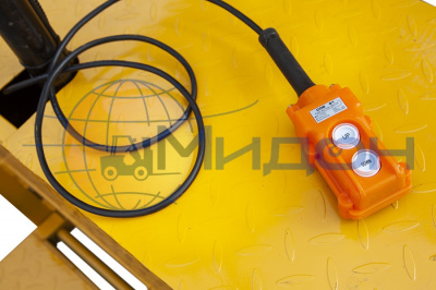 Платформенная тележка электрическая RUTRIKE ПЛИТА ЛИФТЕР 1800 с гидроподъёмником