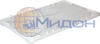 Крышка 506 для ящиков пластиковых 600 х 400 х 20