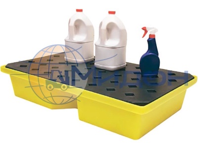 Контейнер пластиковый под локализацию ПдО 60 1000 х 605 х 200 поддон со съёмной решеткой на 63 литра