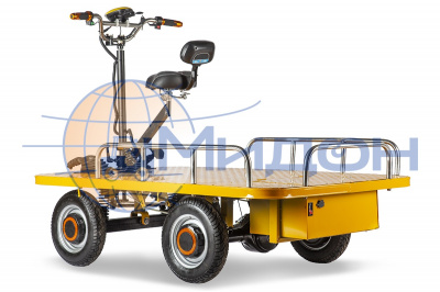 Платформенная тележка электрическая RUTRIKE СКЛАД 1500 New