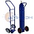 Тележка двухколёсная ГБ 1 (110кг) для 1го баллона кислорода, ацетилена, углекислоты (колёса ф250: литая резина, Китай)