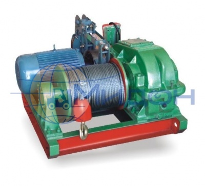 Лебедка электрическая ЛМ (JM) г/п 5,0 тн Н=250 м (с канатом)