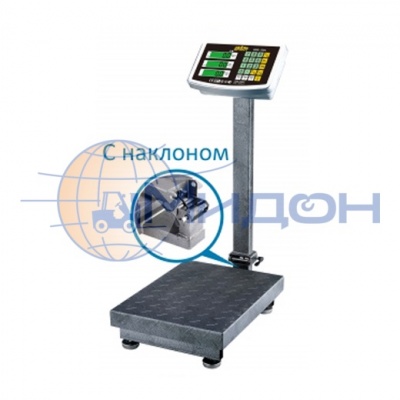 Весы товарные платформенные SIBS-500N, напольные, с индикатором из нержавеющей стали