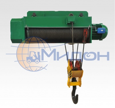 Таль электрическая взрызозащищённая стационарная BT02 (на пальцах) (Болгария) 3,2 т 12 м скорость подъёма 8 м/мин