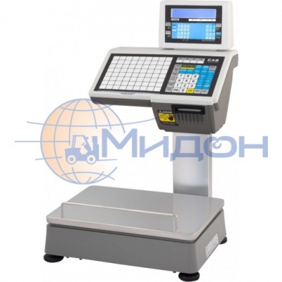Весы торговые CAS CL-5000-15D (TCP/IP), с печатью этикеток