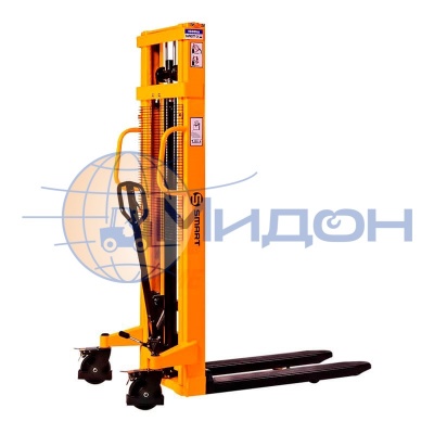 Штабелер ручной гидравлический Smart SDA 1525 (F) ( 1,5 т, 2,5 м) фиксированные вилы