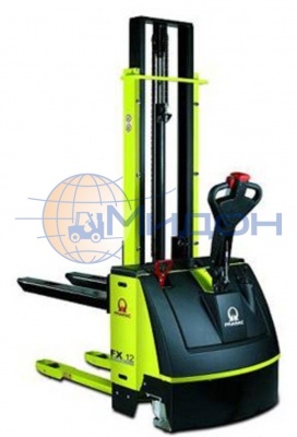 Штабелёр самоходный FX 12/38 Pramac Lifter (Италия) 1200 кг, 3800 мм, с АКБ и ЗУ 50А/315Ah