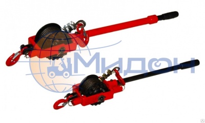 Лебедка ручная ЛР 0,63т с канатом 9м