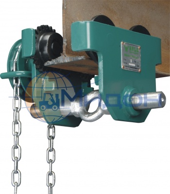 Механизм передвижения тали (вагонетка) ABLE (США) GT-II г/п 1,0 т. H-3,0 с приводом