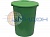 Бак мусорный с крышкой (60л). Цвет зеленый МБ-60 450 х 320 х 540