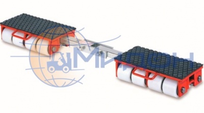 Роликовая платформа (подводная опора) неповоротная Y18 г/п 18тн