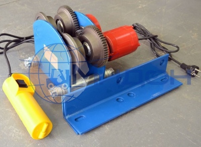 Каретка (тележка) HD-1T 1000кг для талей РА, приводная 220В