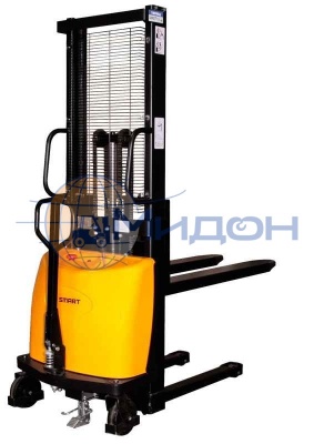 Штабелер ручной с электрическим подъёмом вил SMART BDA 1016 1 т 1,6 м