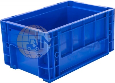 Контейнер пластиковый 3147 RL-KLT светло-синий, стенки сплошные 297 х 198 х 148