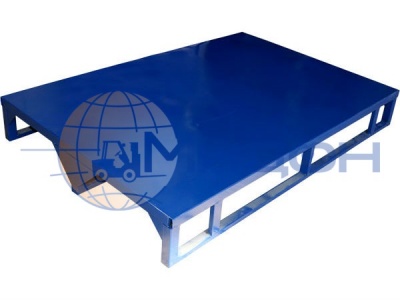 Поддон (паллет) металлический, окрашенный ПМ Евро ( 800х1200х150 ) (2000/1500кг)