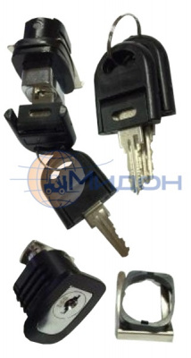 Замок-кнопка для шкафа архивного