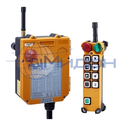 Комплект промышленного радиоуправления F24-8D (Telecrane, 380 В, 8-кнопок, двухскоростной)